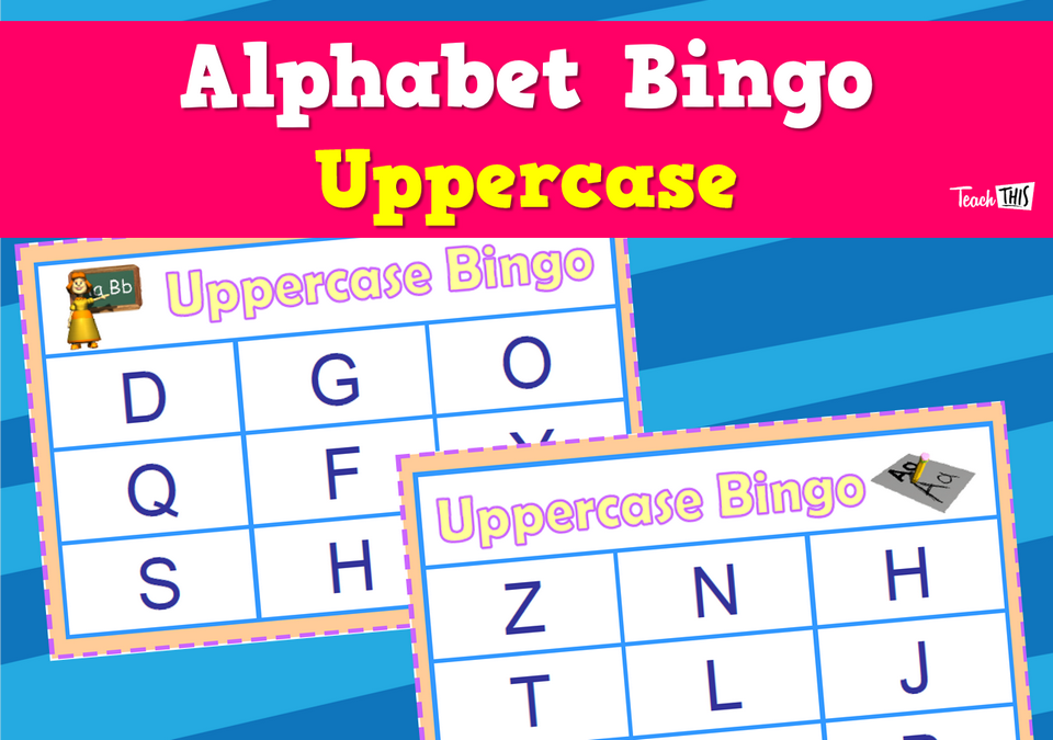 Alphabet Bingo - Uppercase