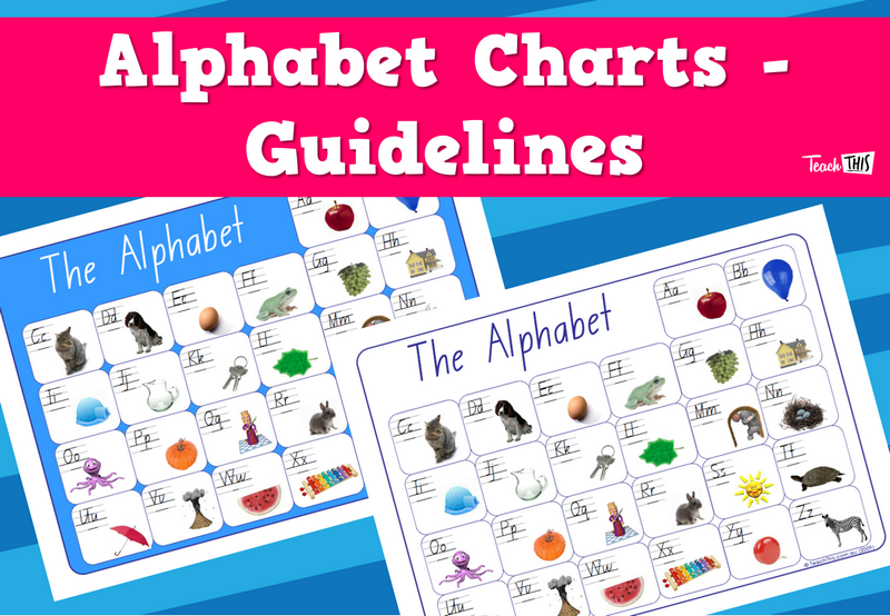 Alphabet Charts - Guidelines