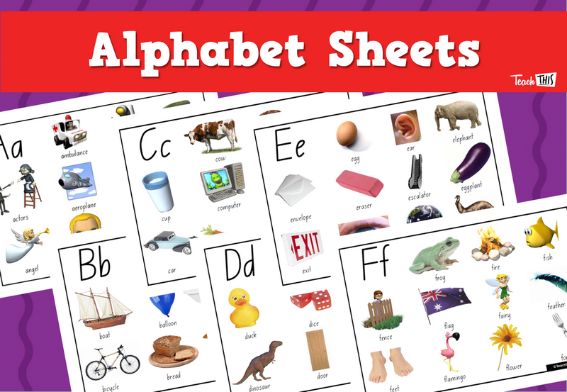Alphabet Sheets