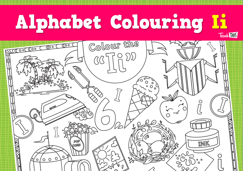 Alphabet Colouring Ii