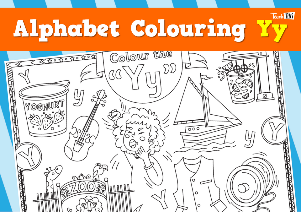Alphabet Colouring Yy