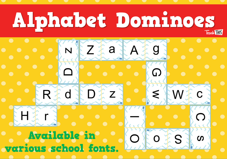 Alphabet Dominoes