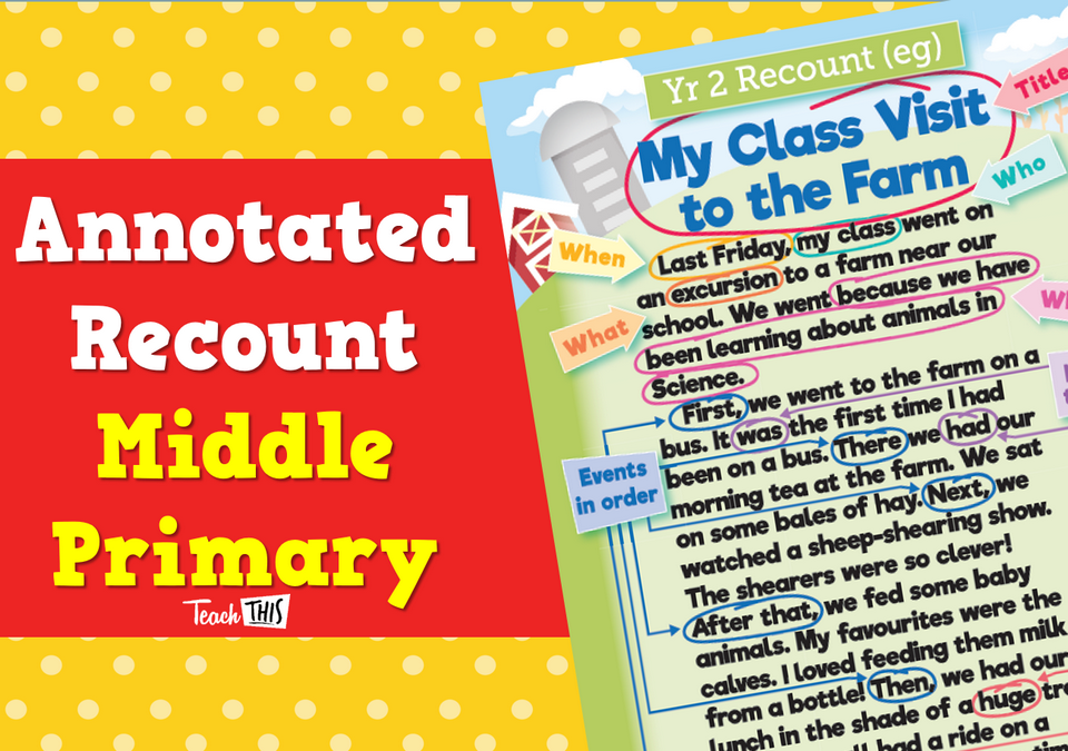 Annotated Recount - Middle Primary