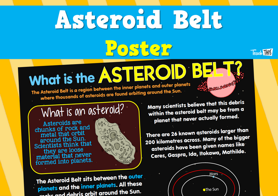 Asteroid Belt Poster