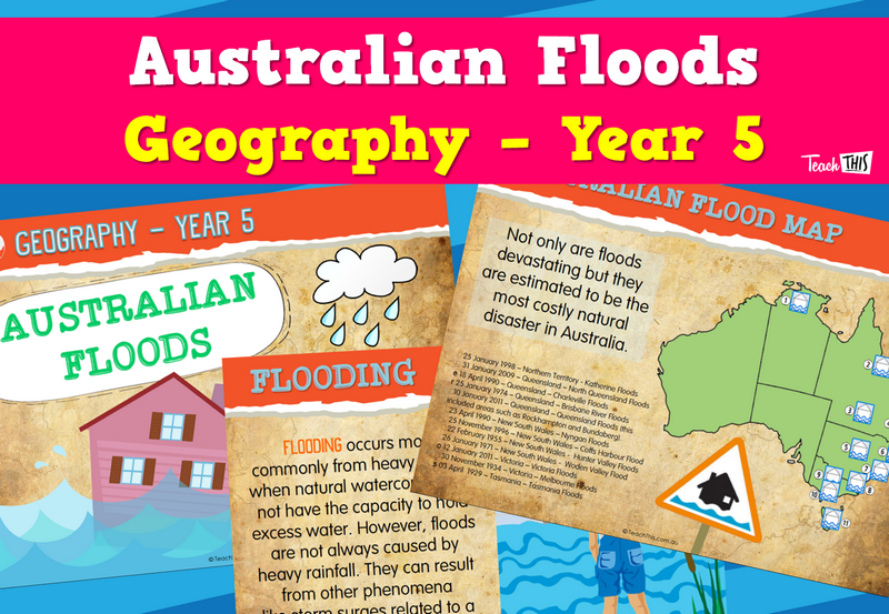 Australian Floods Posters