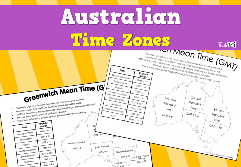Australian Time Zones