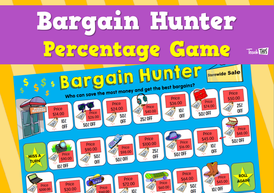 Bargain Hunter Percentage Game