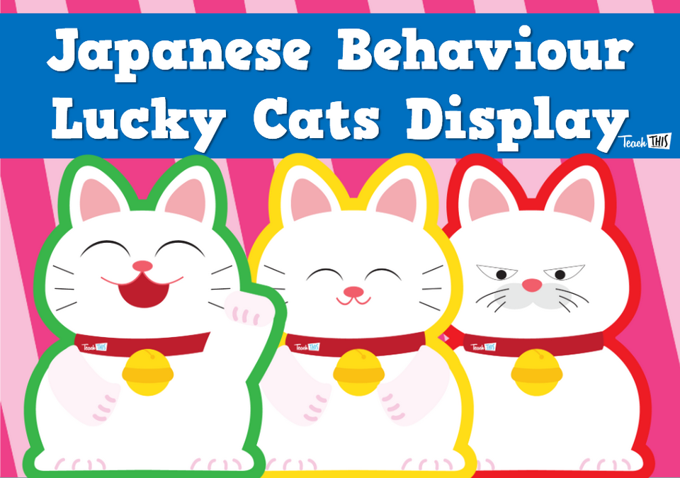 Behaviour Charts - Lucky Cats
