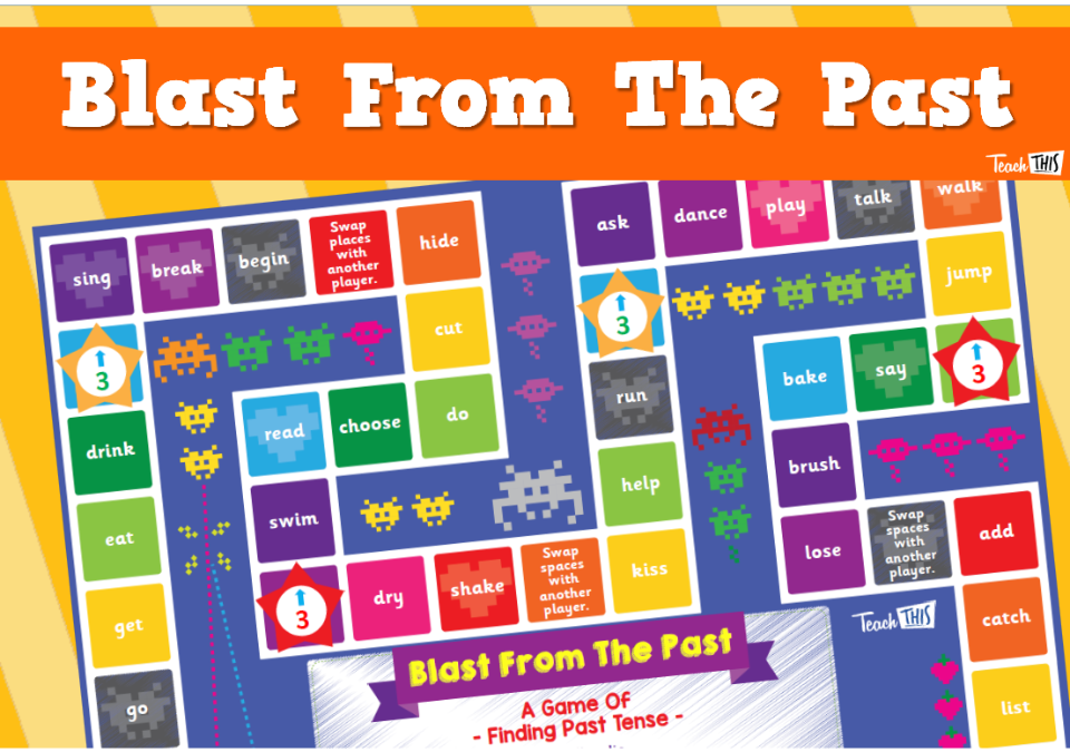 Blast From The Past - Past Tense Boardgame