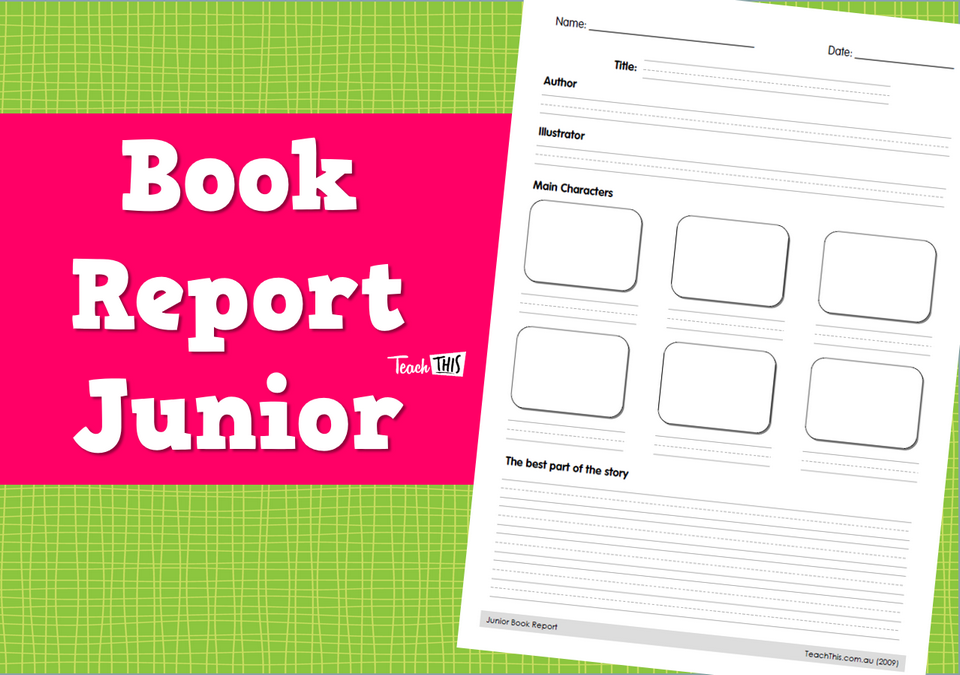 Book Report - Junior