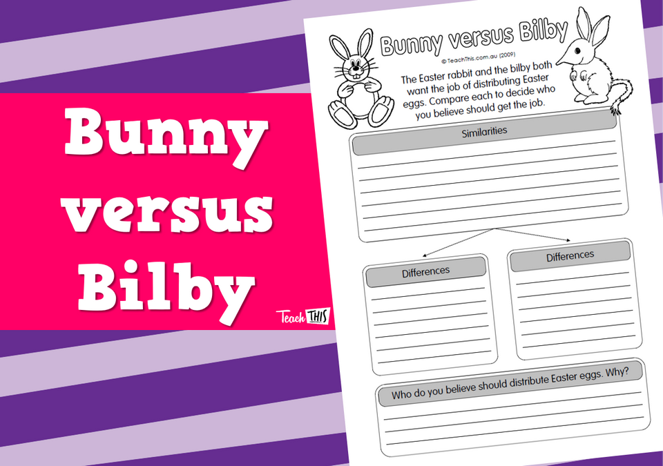 Bunny versus Bilby