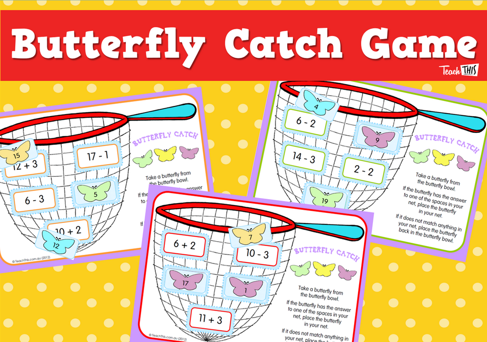 Butterfly Catch Game