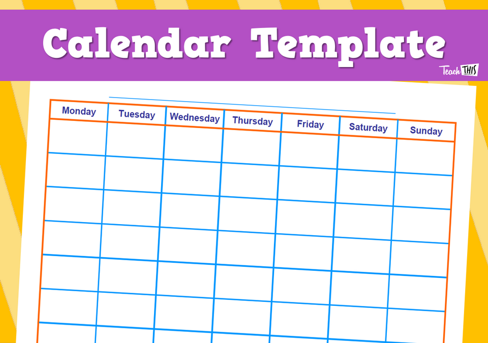 Calendar Template