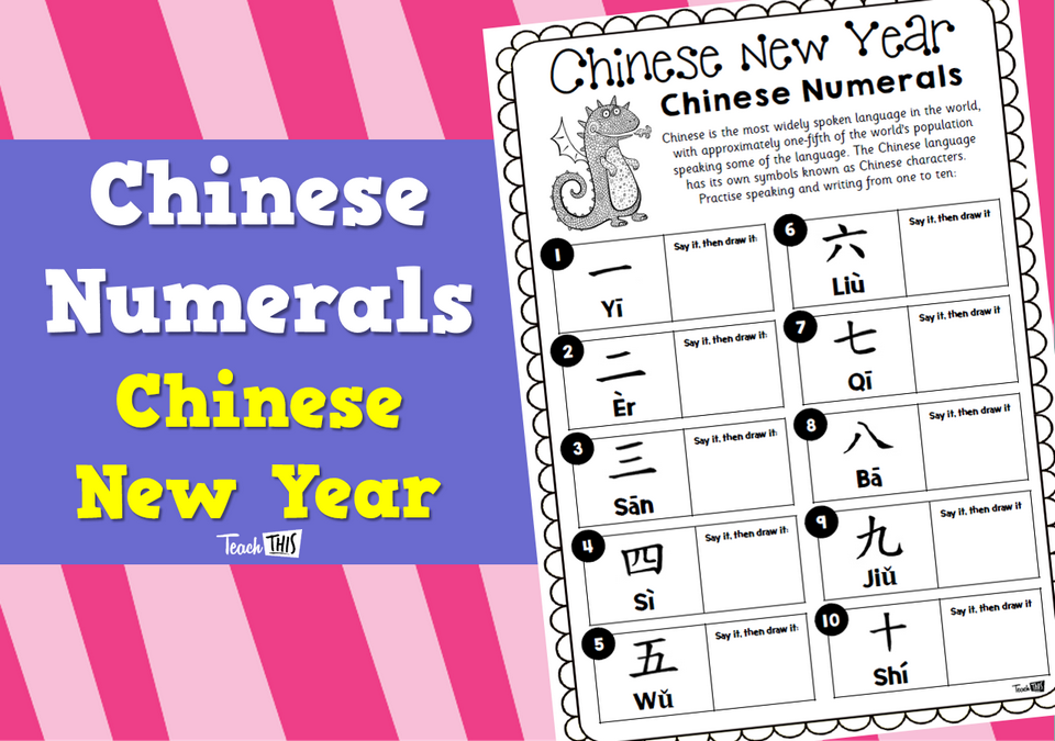 Chinese New Year - Chinese Numerals