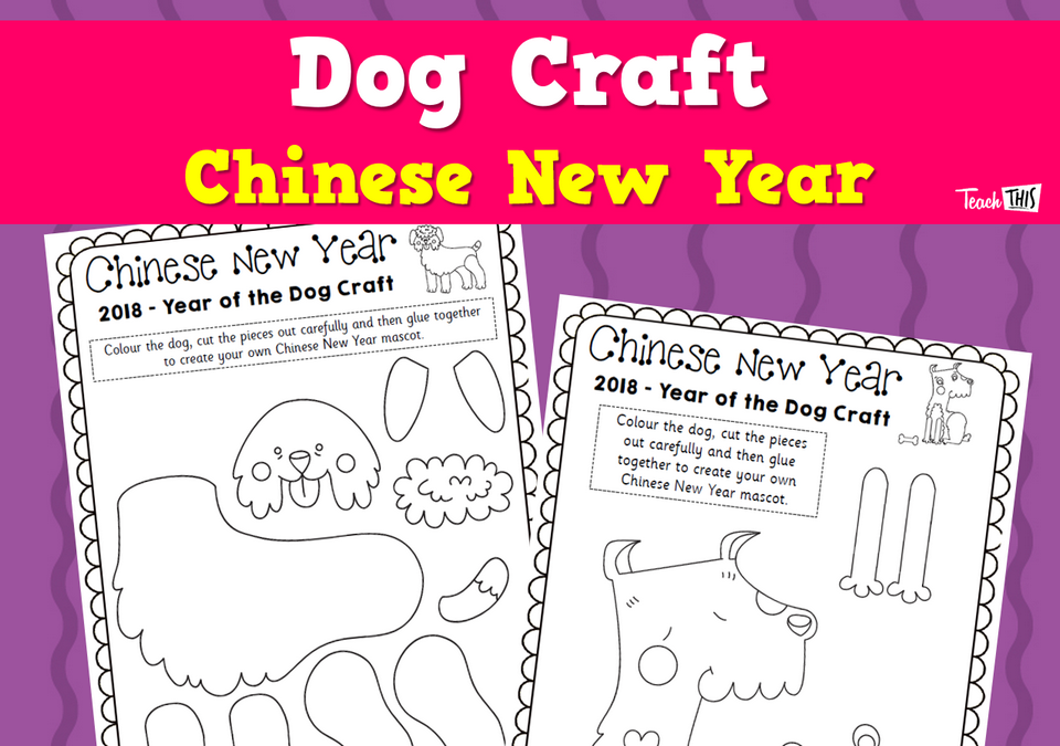 Chinese New Year - Dog Craft
