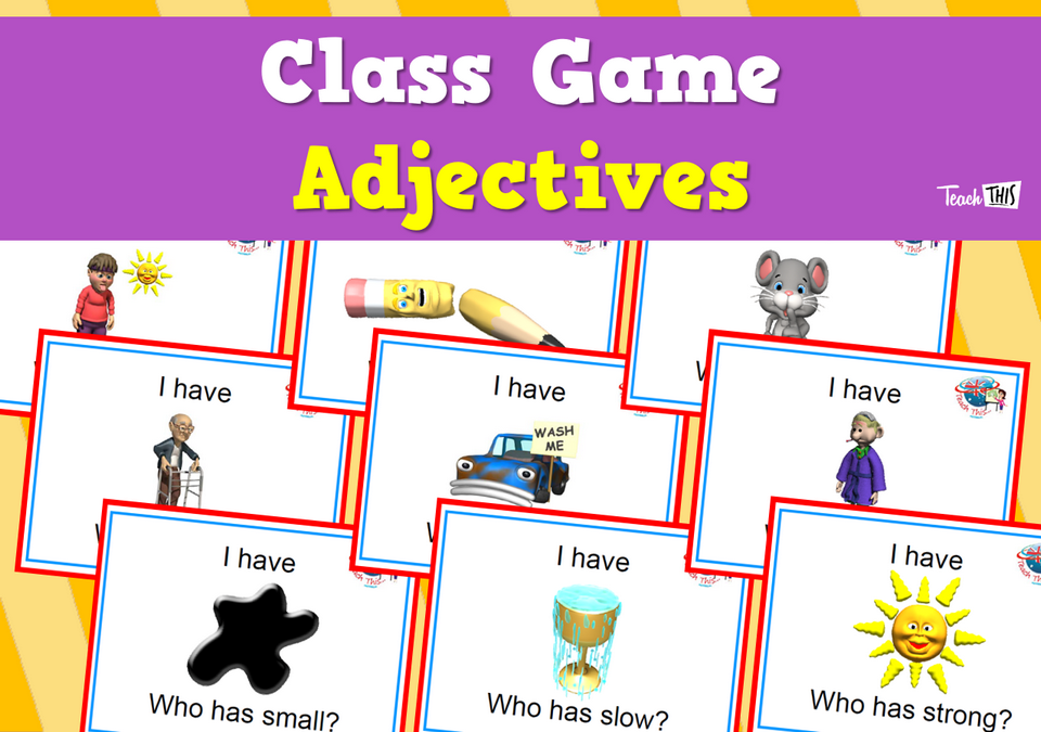 Class Game - Adjectives