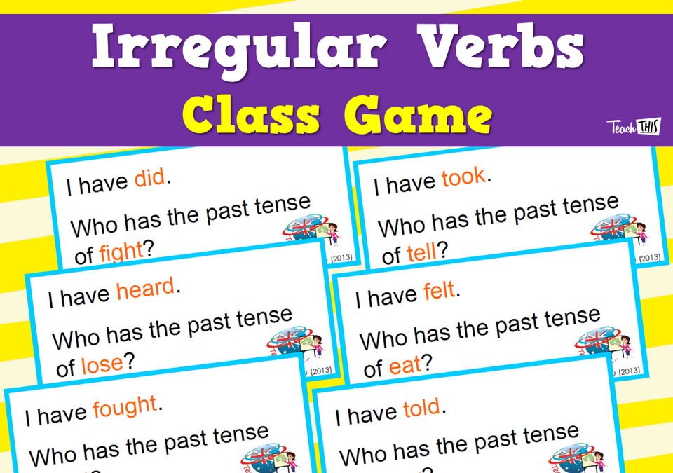 Class Game Irregular Verbs