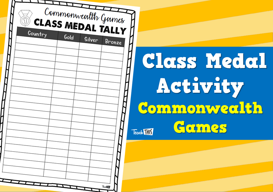 Class Medal Activity Commonwealth Games