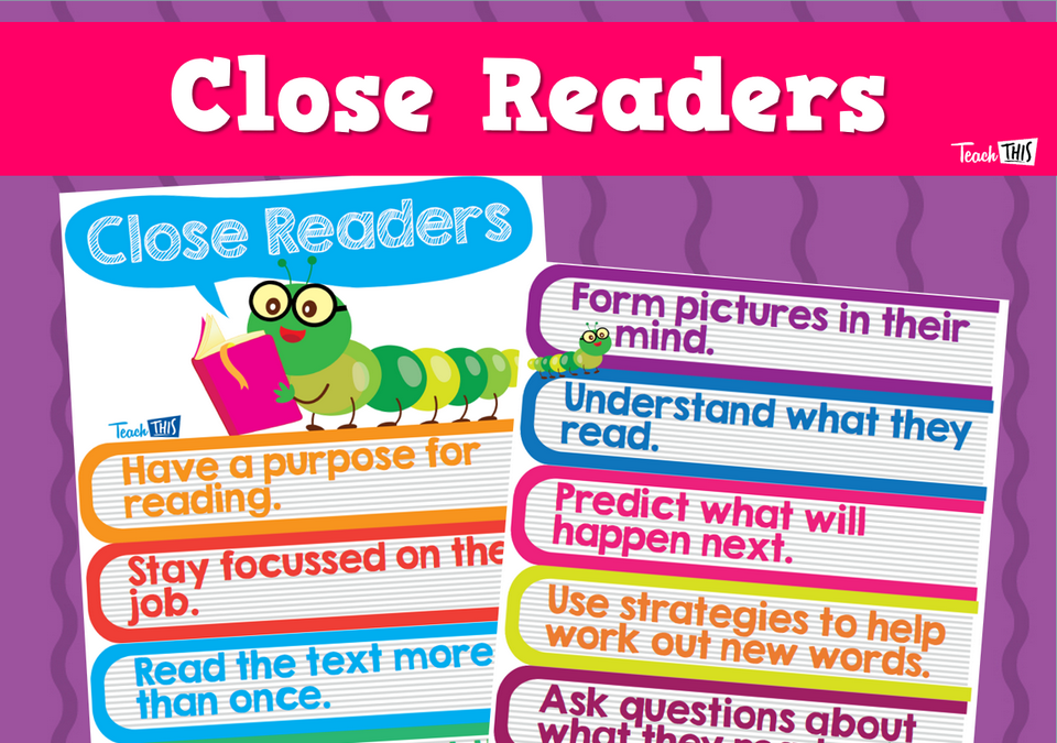 Close Readers Poster