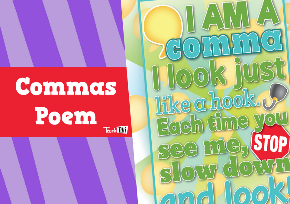Commas Poem