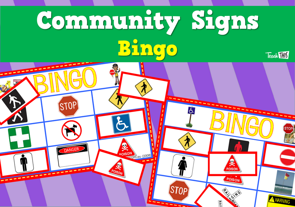 Community Signs - Bingo