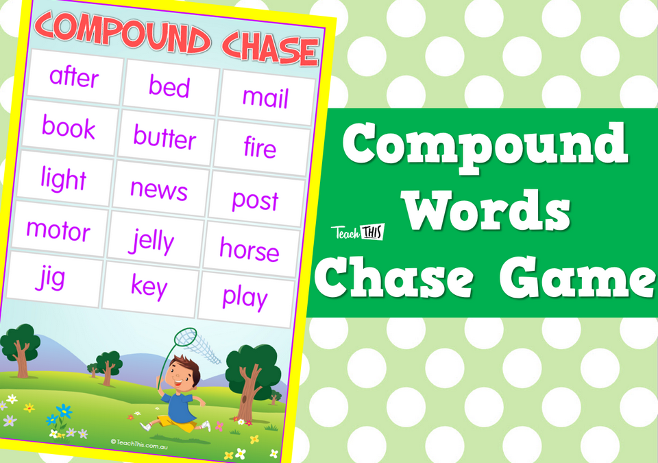 Compound Words Chase Game