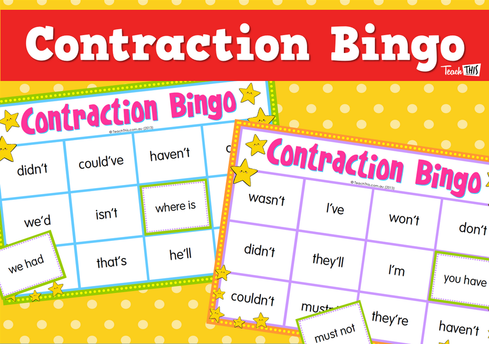 Contraction Bingo