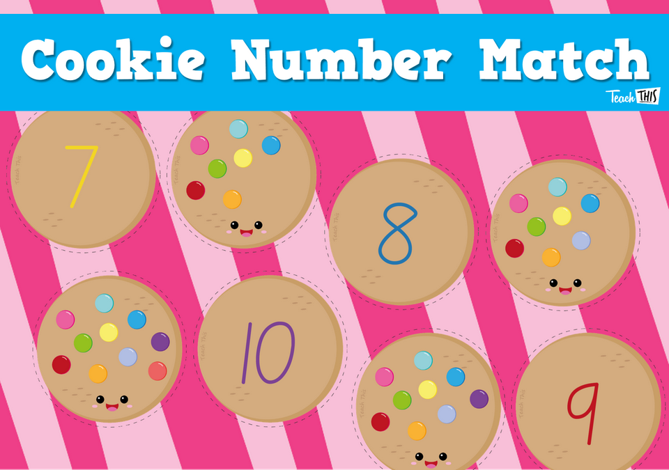 Cookie Number Match 0-10