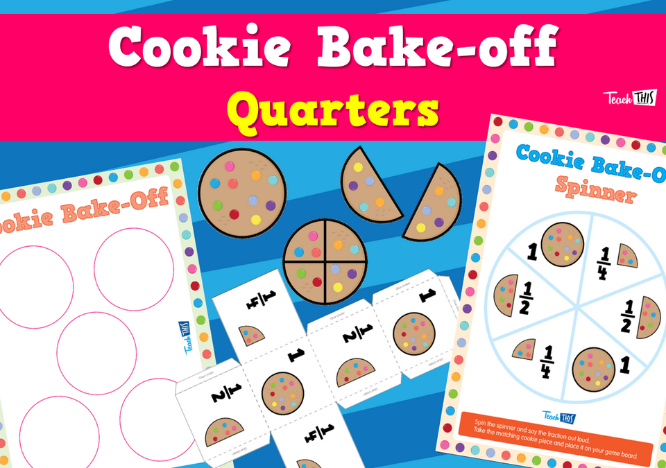 Cookie Bake-off - to quarters