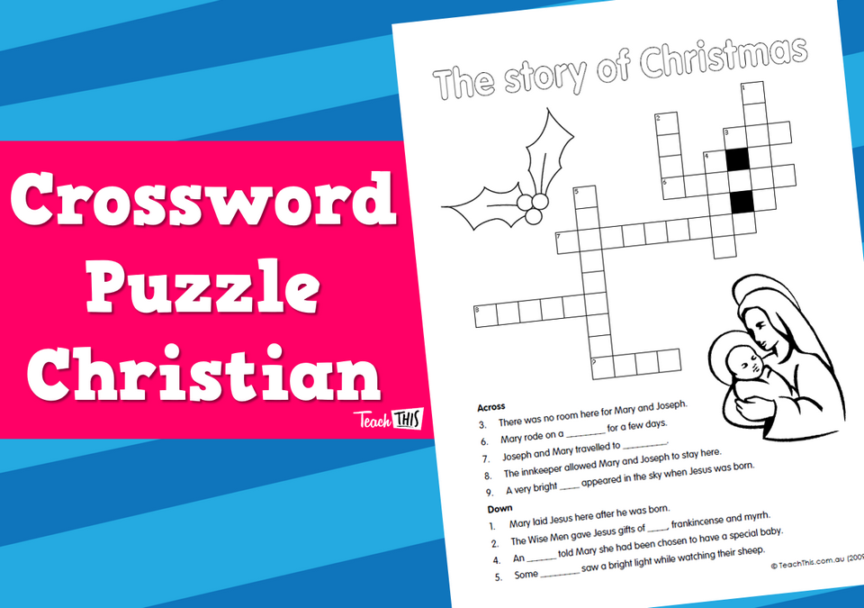 Crossword Puzzle - Christian