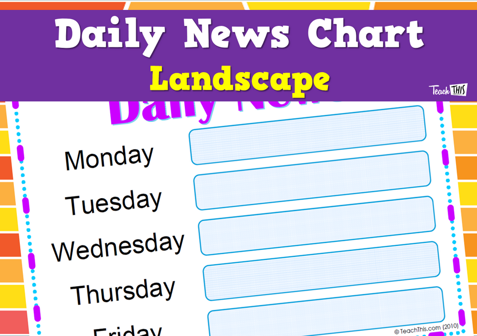 Daily News Chart - Landscape