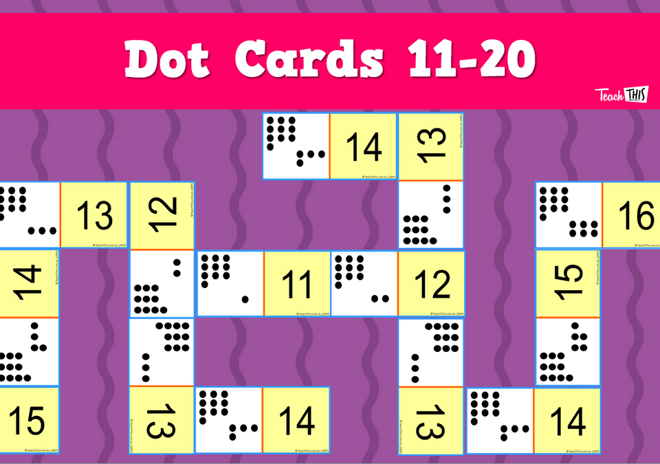 Dot Cards 11-20