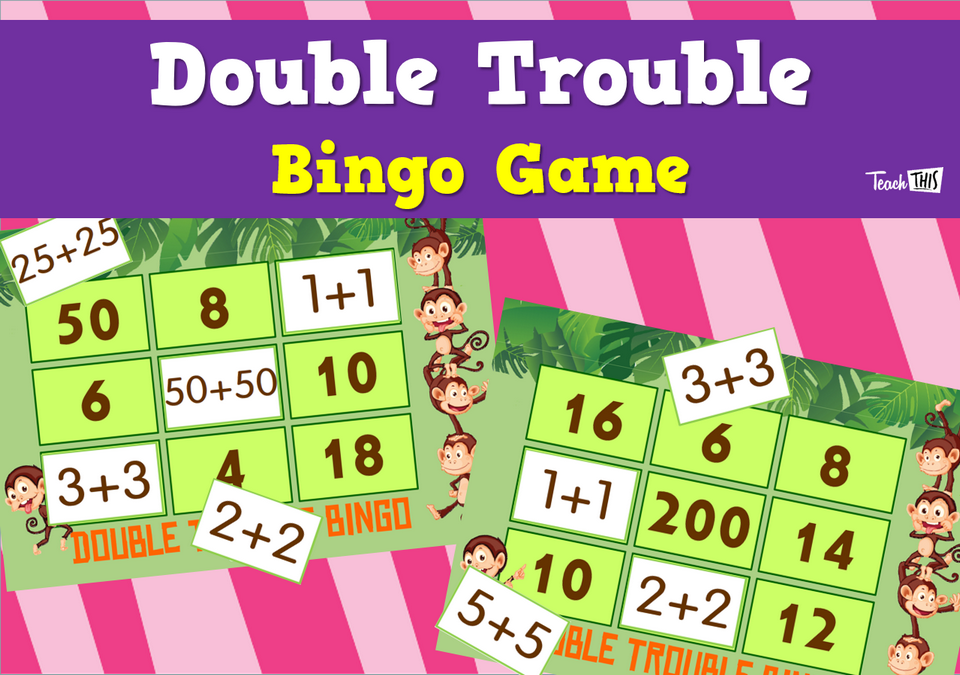 Double Trouble Bingo Game