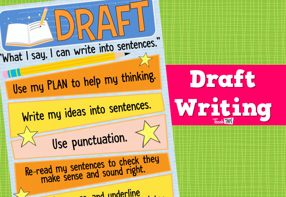 Draft Writing Poster