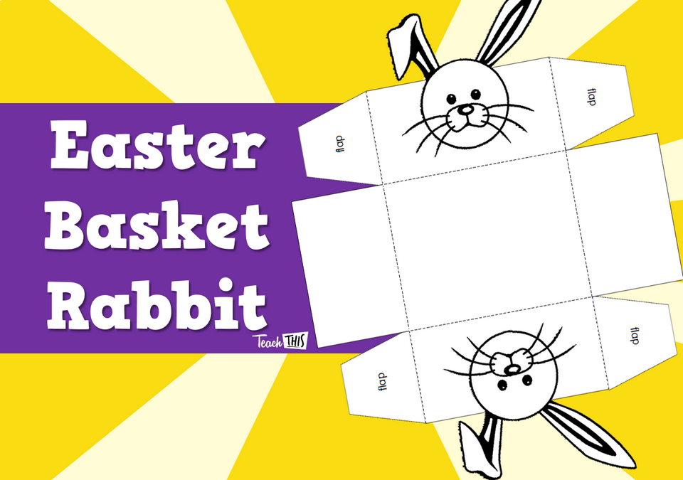 Easter Basket - Rabbit