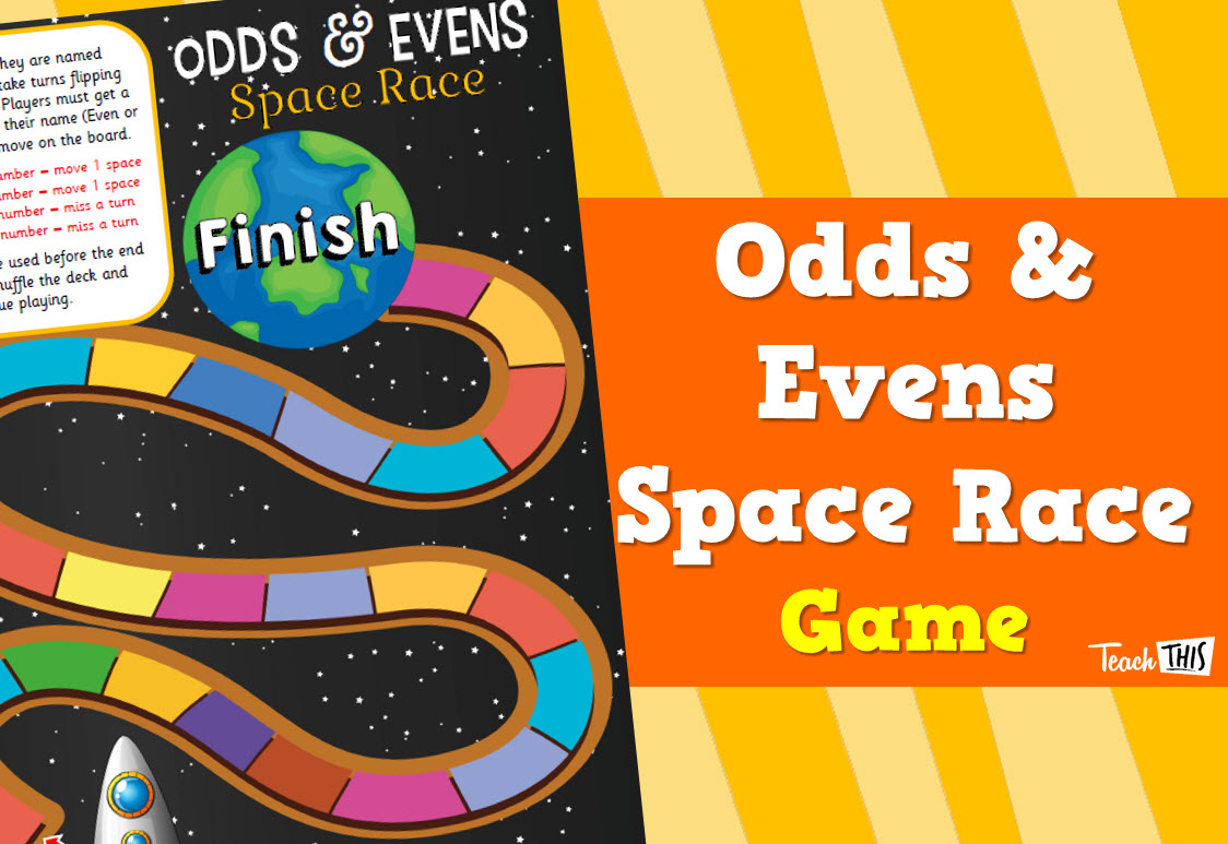 Even Odd Space Race Game