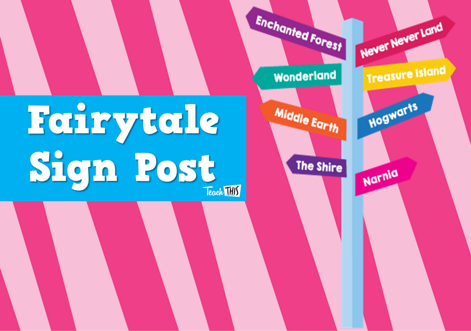 Fairytale Sign Post