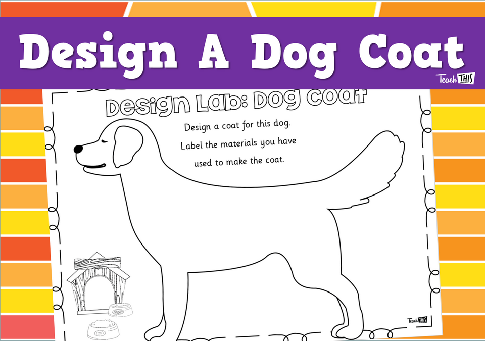 Design A Dog Coat - Worksheet