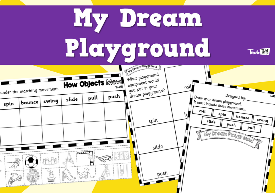 My Dream Playground - Worksheet