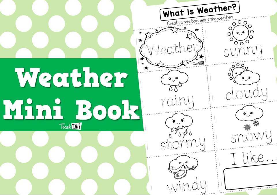 Weather - Mini Book