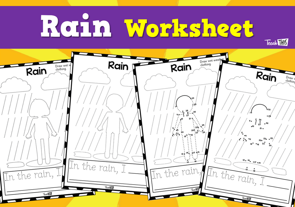 Rain - Worksheet