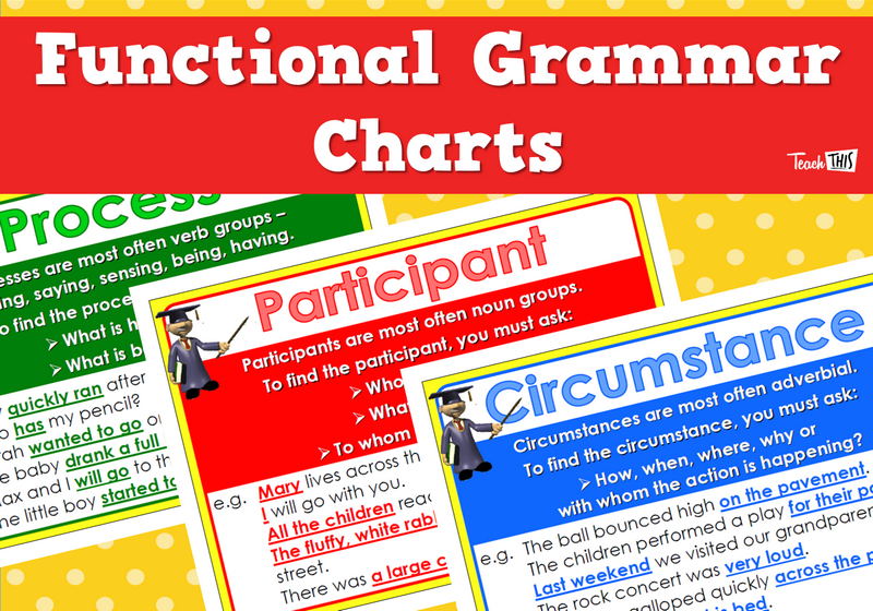 Functional Grammar Charts