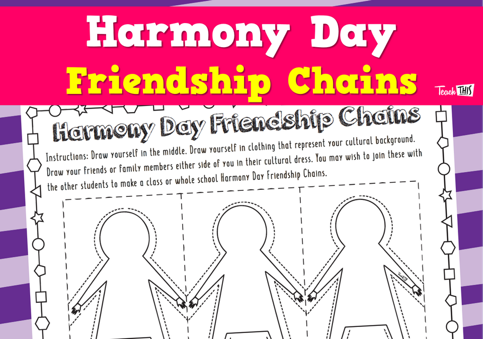 Harmony Day Friendship Chains