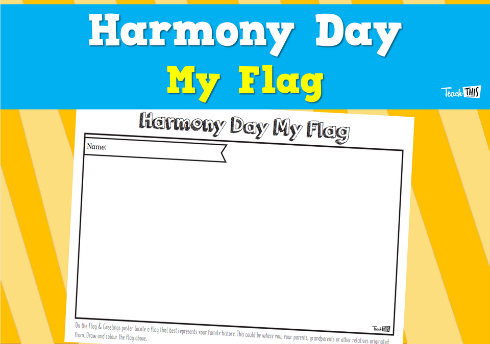 Harmony Day My Flag