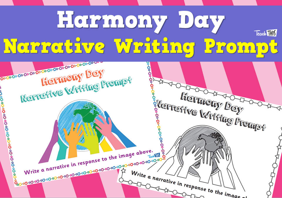 Harmony Day Narrative Writing Prompt