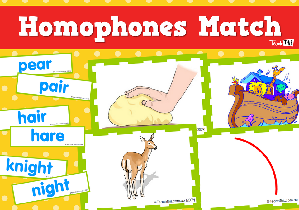 Homophone Match