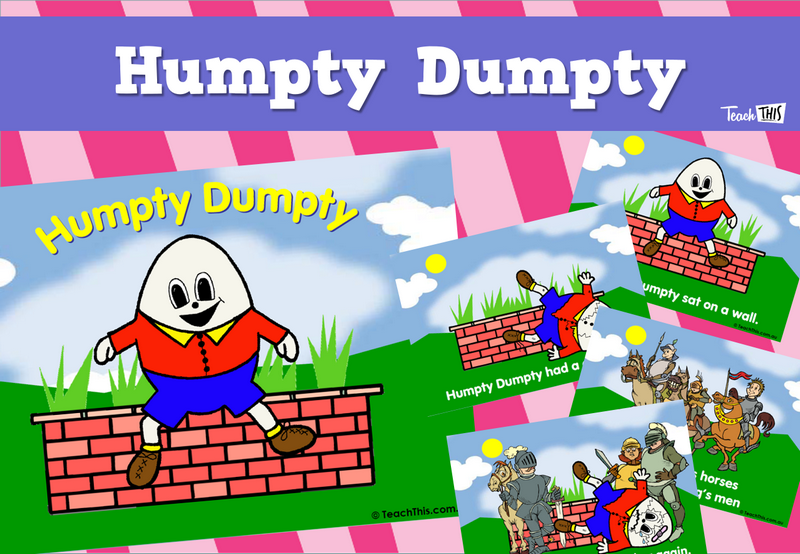 Humpty Dumpty - Visual Sequencing