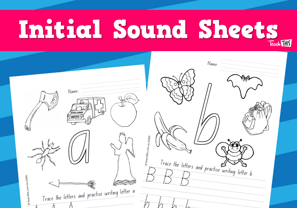 Initial Sound Sheets