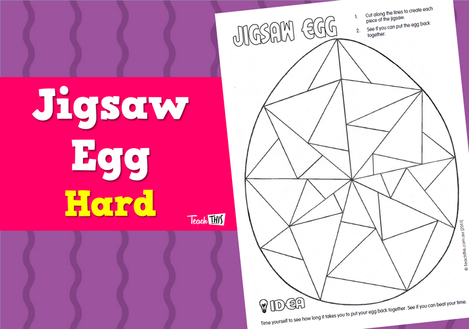 Jigsaw Egg - Hard