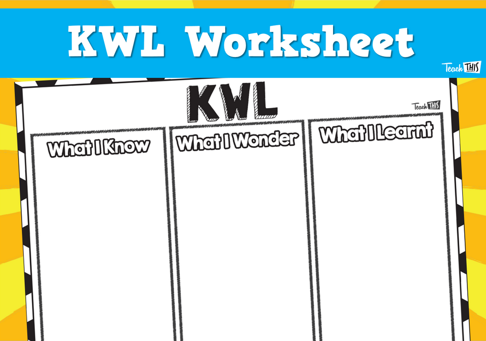 KWL - Worksheet